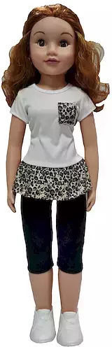 Papusa mersatoare 70cm Julka Sp83935