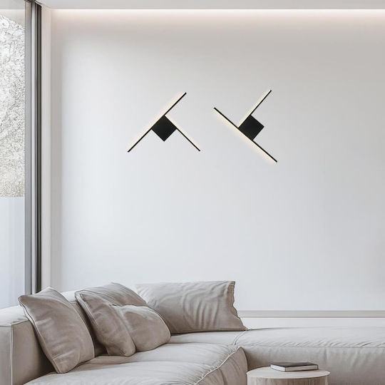Zambelis Lights Lumină De perete LED Negru 35x55.4cm Zambelis Lights Lumină De perete LED Negru 35x55.4cm