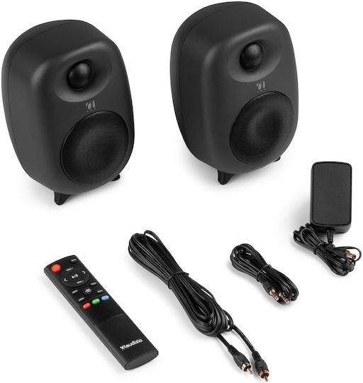 Audizio RS60 Αυτοενισχυόμενα Ηχεία με Bluetooth 120W (Ζεύγος) Γκρι