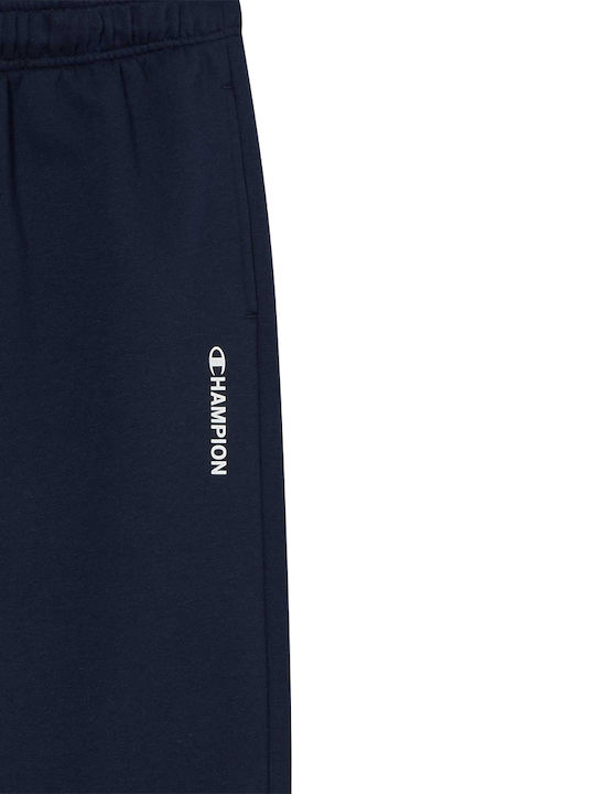 Pants Παντελόνι Φόρμας με Λάστιχο Μπλε
