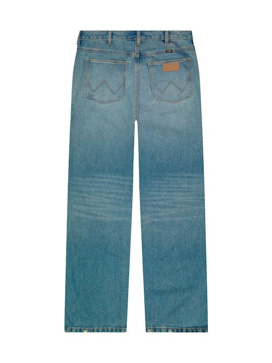Authentic Ανδρικό Παντελόνι Τζιν Washed Blue