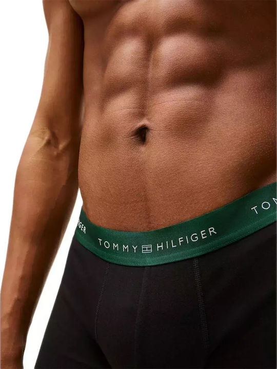 Tommy Hilfiger Μποξεράκια 3Pack Prpy Nvy-orn Grn-utl Sage