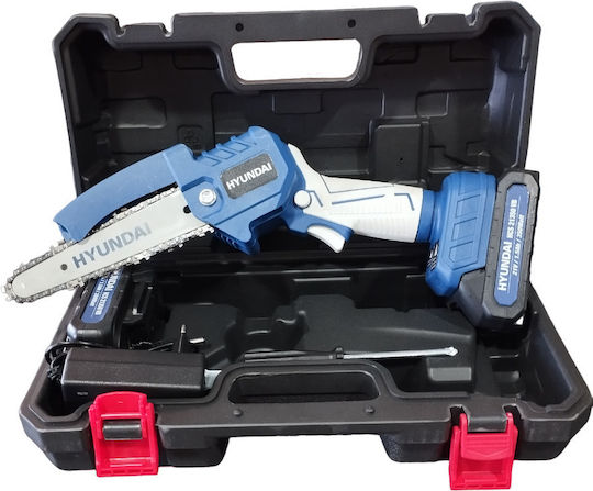 Hyundai HCS21350VB Pruning Battery Chainsaw 2x1.5Ah 21V 1.1kg with Blade 15cm