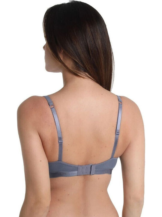 Bra without Underwire Gray