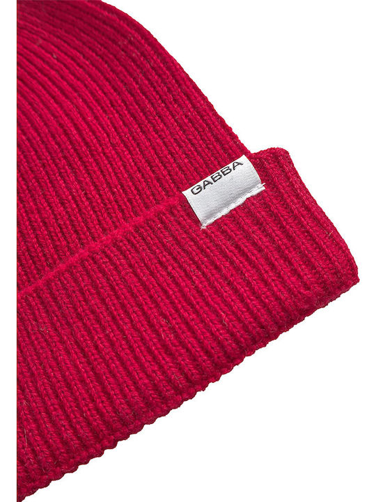 Beanie Männer Beanie Gestrickt in Rot Farbe