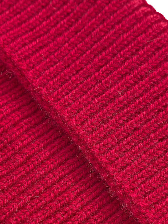 Beanie Männer Beanie Gestrickt in Rot Farbe