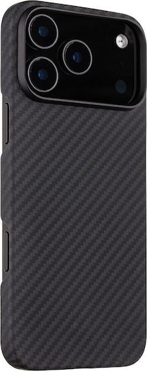 Tactical Magforce Задна Корица Арамидно Влакно 0.8мм Черен iPhone 18 Pro Max / 17 Pro Max