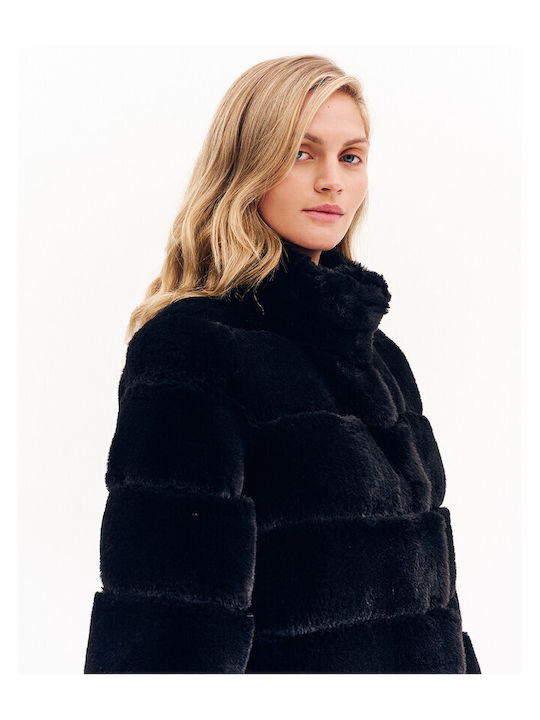 Women's Short Fur Black