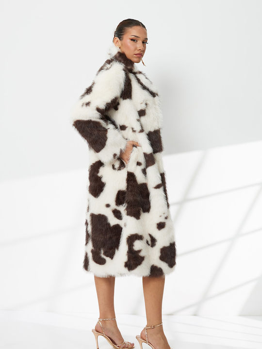 Women's Short Fur Animal Print