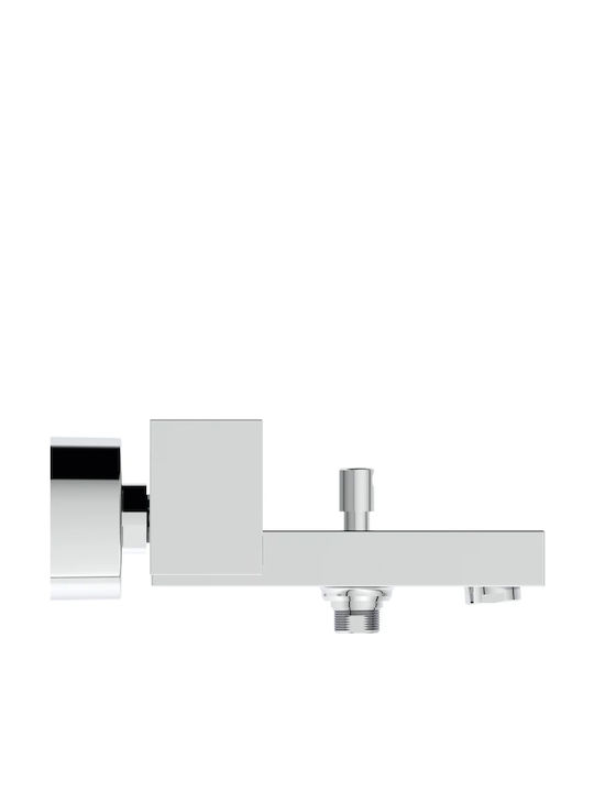Ideal Standard Extra Αναμεικτική Μπαταρία Μπανιέρας Ασημί