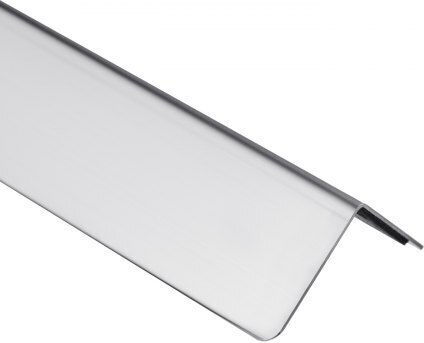Wall Corner Protector Stainless Steel Vevor 38 X 38 X 2436 Mm Set 10 Metal Corner Protectors 304 Stainless Steel 90 Degree Edge Cutting Wall Protection Home Office Commercial Spaces 3m Tape