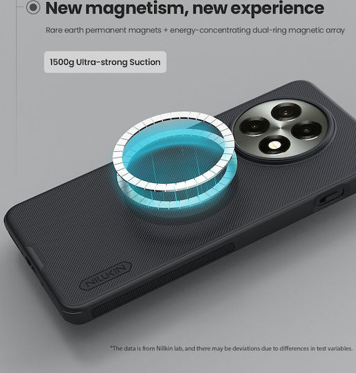 Nillkin Super Frosted Pro Magnetic Задна корица Силикон Черен (OnePlus 13R)
