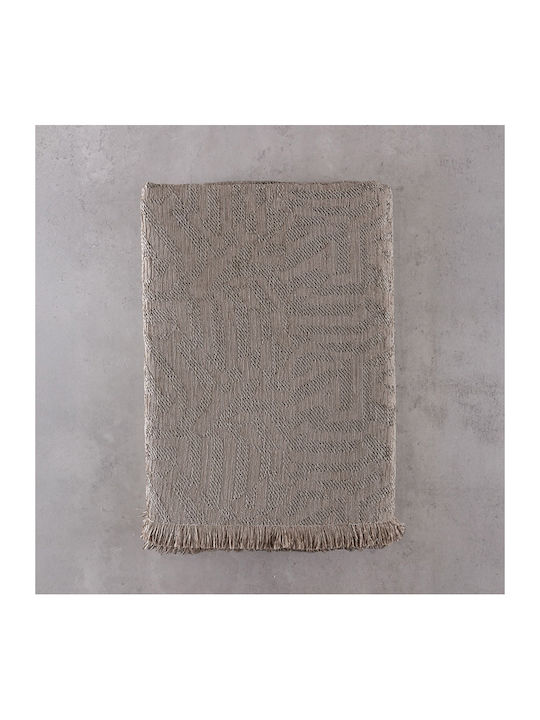 Rythmos Melie Ριχτάρι Πολυθρόνας Chenille 160x180εκ. Μπεζ 117-175-3025