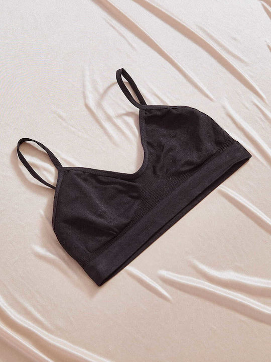 Celestino Sutien Sport Monocrom Negru