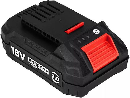 Graphite Σετ Μπαταρίας Λιθίου Χωρητικότητας 2Ah 18V με Φορτιστή Energy+