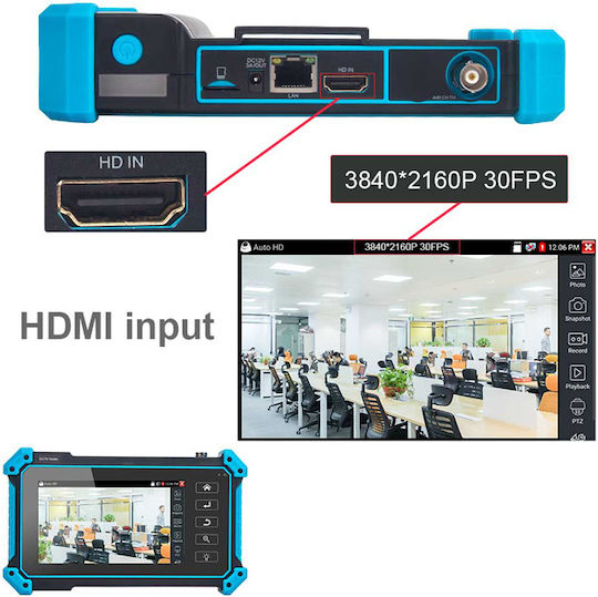 Noyafa EX-SDI 3G-SDI CCTV Test CCTV Тестер 3G-SDI / AHD / CVBS / EX-SDI / HD-CVI / HD-TVI