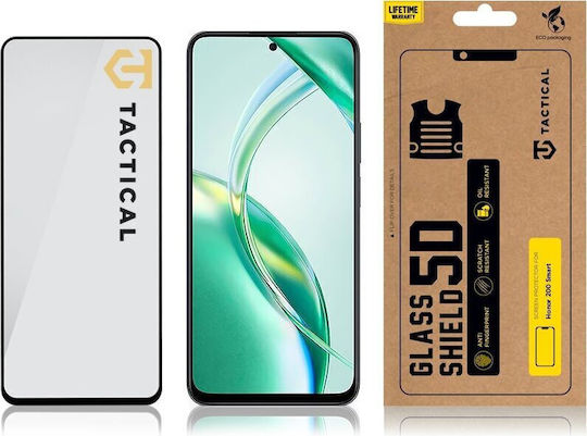 Tactical 5D 0.33mm Tempered Glass Negru (Honor 200 Smart)