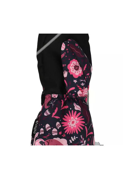 ZigZag Mittens Παιδικά Γάντια Σκι & Snowboard Μαύρα