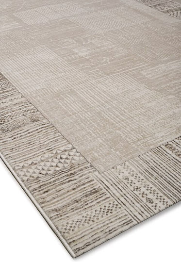 Biokarpet Wohnzimmer Teppich Senbrun 9309a S Weiß P L Vison-240x300
