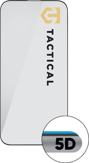 Tactical 5D 0.33mm Tempered Glass Μαύρο (Apple iPhone 16 Pro Max)