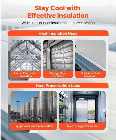 Vevor Material for Thermal Insulation LBPEBZBRFSFSJ19JC001V0