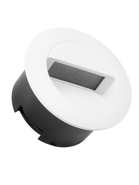 kelvo Stepart Wandmontiertes Außenbeleuchtung LED IP65 3W mit Warmweißem Licht 8.3x4.5x8.3cm