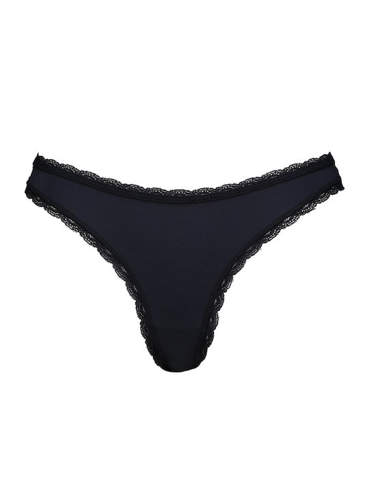 Γυναικεία String 3Pack Pink Rose And Black