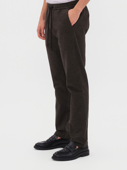 Hose Elastisch Khaki