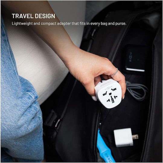 Fixed to Universal Plug Adapter