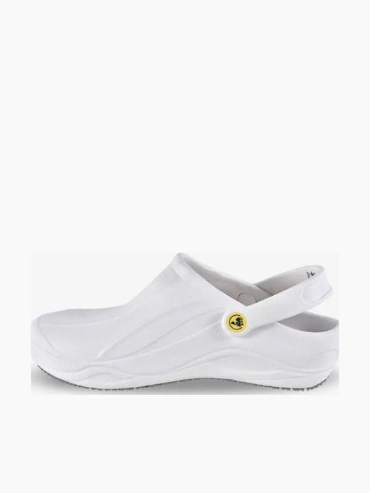 Safety Jogger Smooth Ob Damen Clogs Weiß