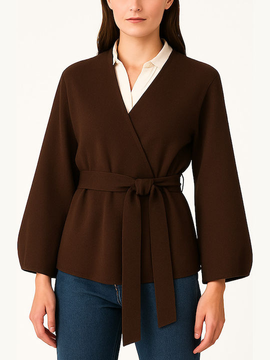 Cuca Damen Blazer Chocolat