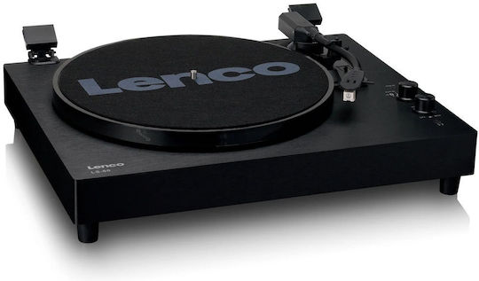 Lenco LS-60 LS-60BK Plattenspieler mit Vorverstärker Schwarz