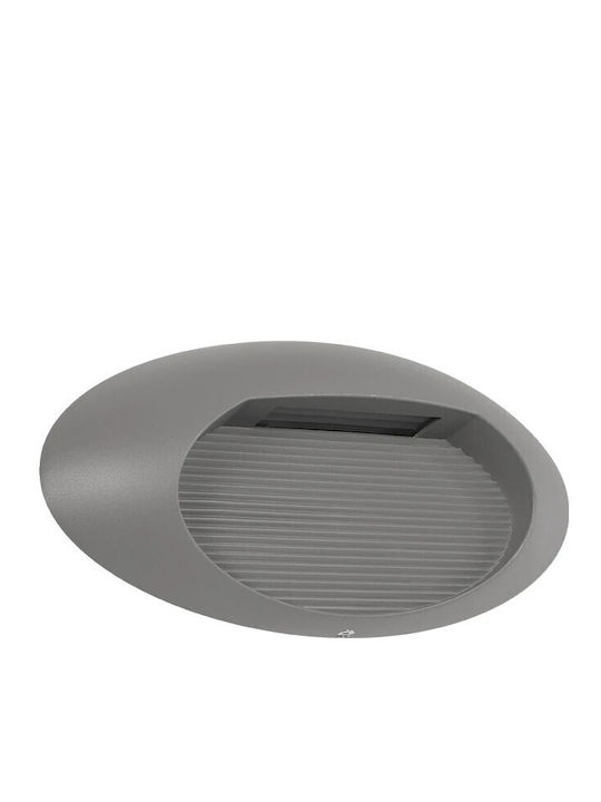 kelvo Stepart Επιτοίχιο Εξωτερικό Φωτιστικό LED IP65 3W με Θερμό Λευκό Φως 26x5.5x13εκ.