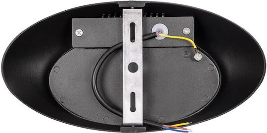 kelvo Stepart Wandmontierte Außenbeleuchtung Deckenleuchte LED IP65 3W mit Warmweißem Licht 26x5.5x13cm