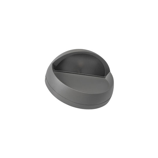 kelvo Stepart Wall-Mounted Outdoor Spotlight LED IP65 3W with Warm White Light 16x8x16cm