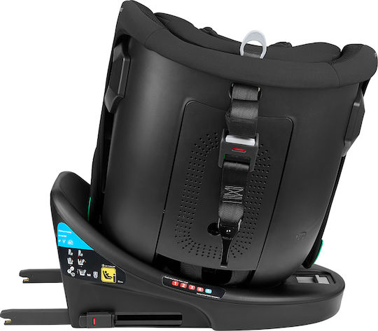 Kikka Boo i-Reverse Детско Столче за Кола i-Размер с Isofix Черен