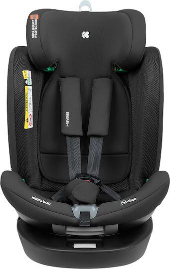 Kikka Boo i-Reverse Детско Столче за Кола i-Размер с Isofix Черен