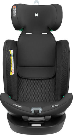 Kikka Boo i-Reverse Детско Столче за Кола i-Размер с Isofix Черен