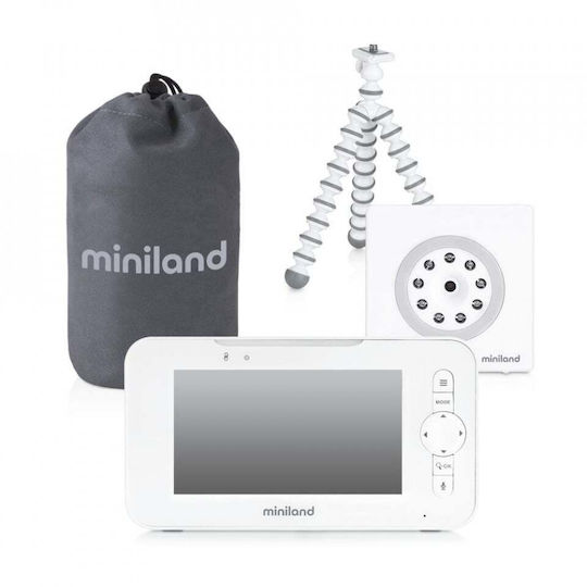 Miniland Digimonitor 5 Baby Monitor with Camera & Screen 5" , Two-way Communication & Lullabies