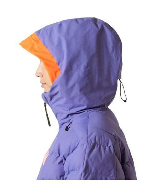 Helly Hansen Emiko Ridable 66061-690 Γυναικείο Μπουφάν για Σκι & Snowboard BLACK IRIS / FAIRY TALE