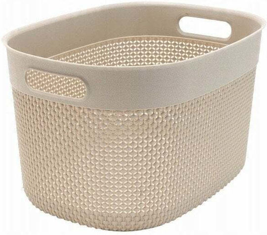 Curver Aufbewahrungskorb Beige 18Es 1Stück
