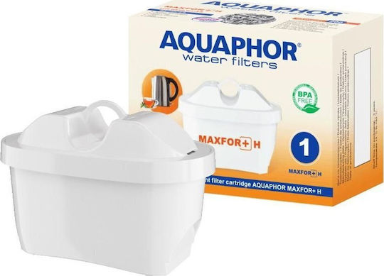 AQUAPHOR Waterfilterkan Amethyst Rood 1 X MAXFOR Filter Inbegrepen I Capaciteit 2,8l I Past in de koelkastdeur I Vermindert Kalk Chloor & Microplastics