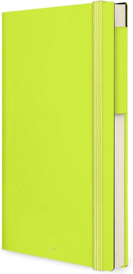 Daily Diary 12 Months Large With Notebook 2026 Chartreuse Ag2612068 Legami