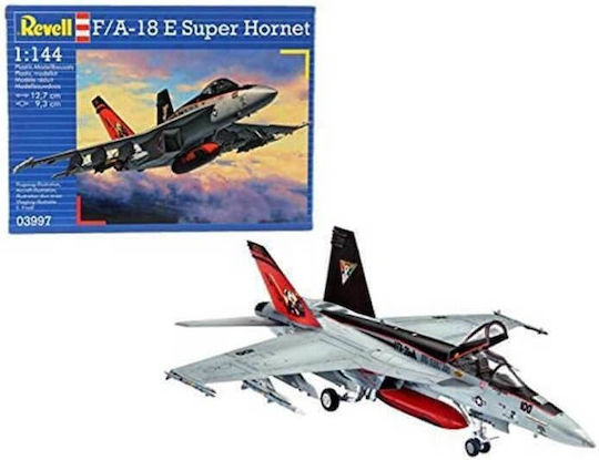Revell Planes Series F/A-18E Super Hornet Modeling Figure Airplane 63 Pieces in Scale 1:144