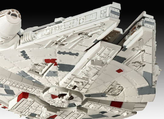 Revell Millennium Falcon Φιγούρα Μοντελισμού Διαστημόπλοιο Γκρι 20 Κομματιών σε Κλίμακα 1:241 με Κόλλα και Χρώματα 10x7.7εκ.