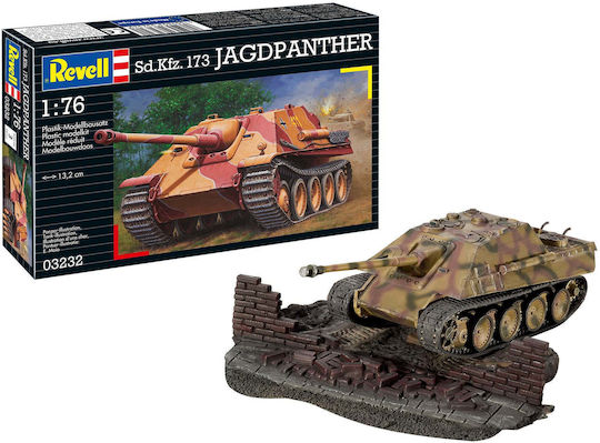 Revell Sd.Kfz.173 Jagdpanther Modeling Figure Tank 51 Pieces in Scale 1:76