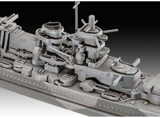 Revell Battleship Φιγούρα Μοντελισμού 48 Κομματιών σε Κλίμακα 1:1200 με Κόλλα και Χρώματα 18.8x3εκ.