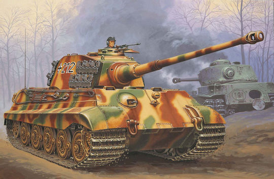 Revell Military Collection Tiger II Ausf. B Φιγούρα Μοντελισμού Τανκ 144 Κομματιών σε Κλίμακα 1:72 14.2εκ.
