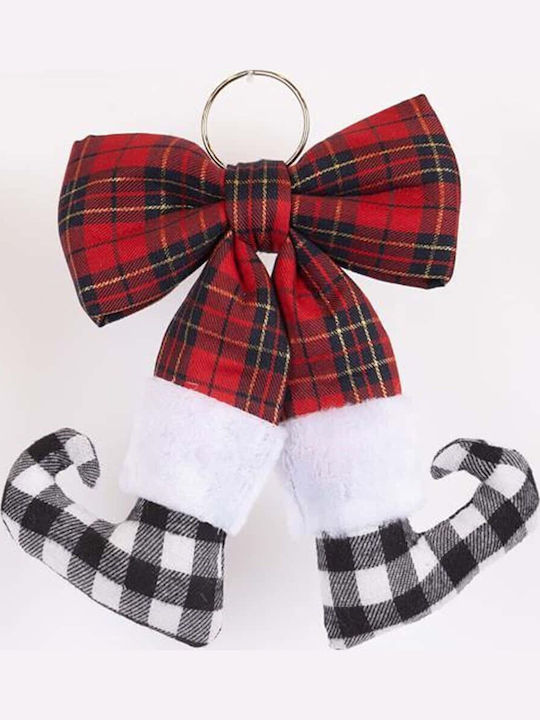 Eurolamp Weihnachtliche Figur Bogen Rot Höhe 30cm