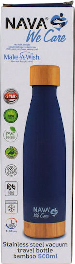 Nava Bottle Thermos Stainless Steel 500ml Navy